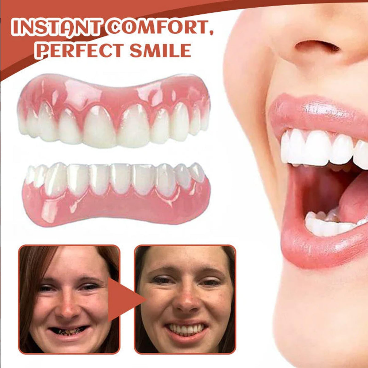 Silicone Denture Set (2pcs) O1903