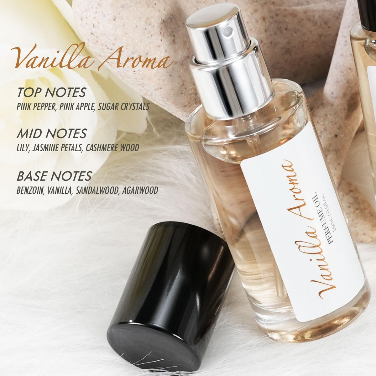 Vanilla Perfume Oil Spray 0.5fl.oz 15mL Q88570
