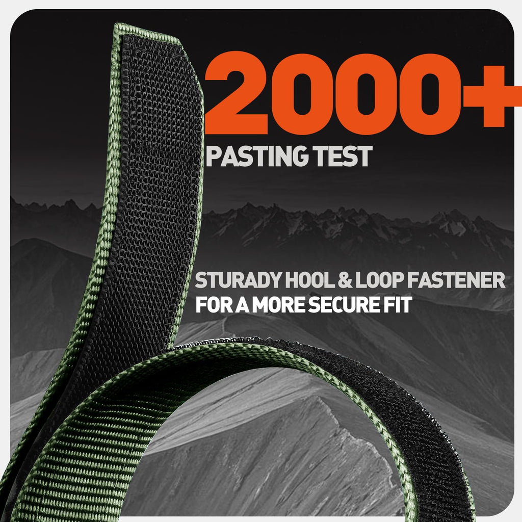 Compatible with Garmin Venu X1 Nylon Sports Strap K8174