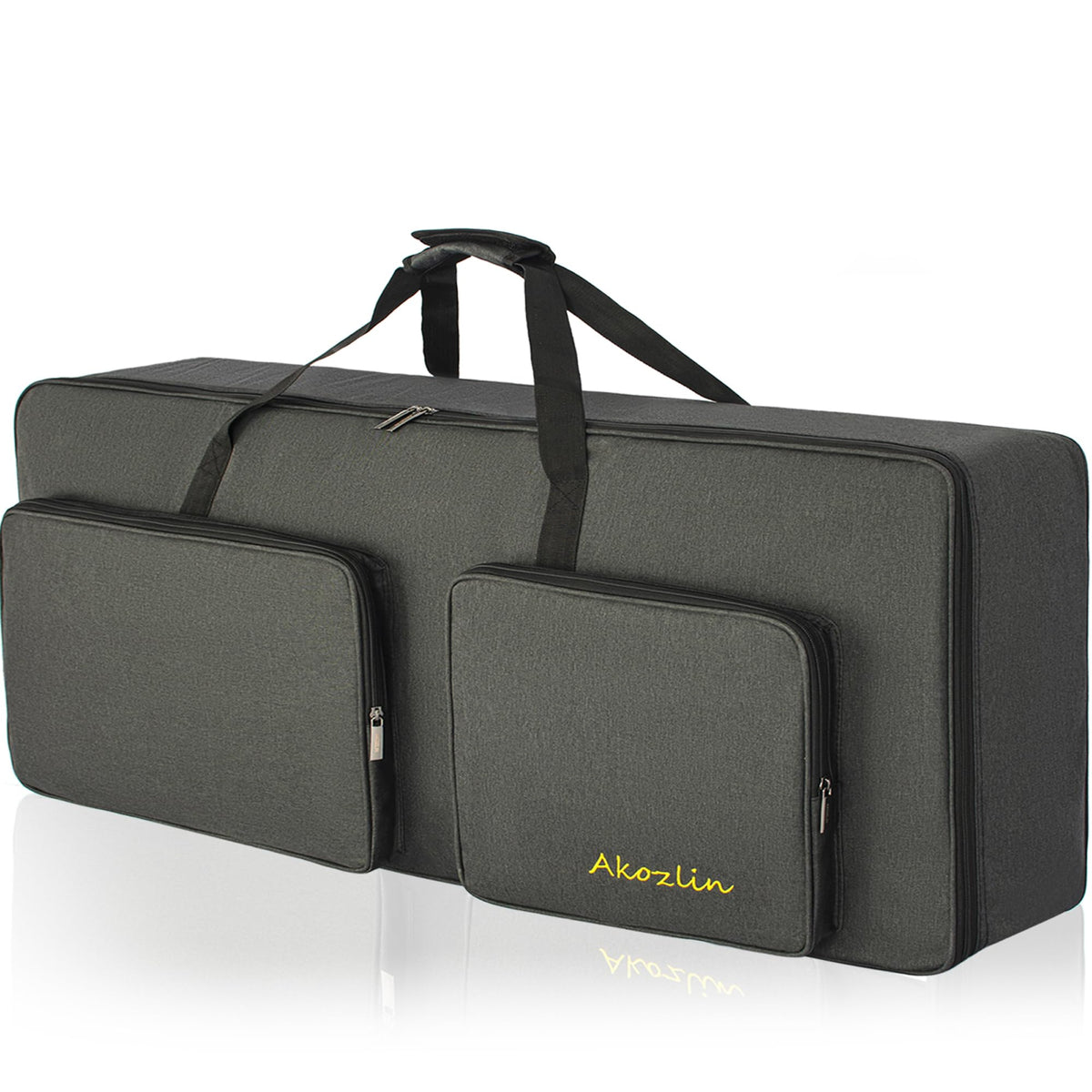 61-Key Keyboard Case Gig Bag Full Padded Soft V737195