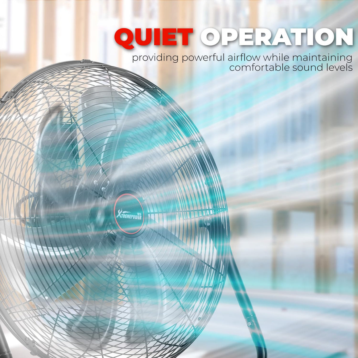 20-Inch Floor & Wall Mount Fan, 3-Speed 5000 CFM O678194