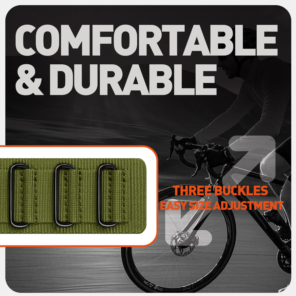 Compatible with Garmin Venu X1 Nylon Sports Strap K8174
