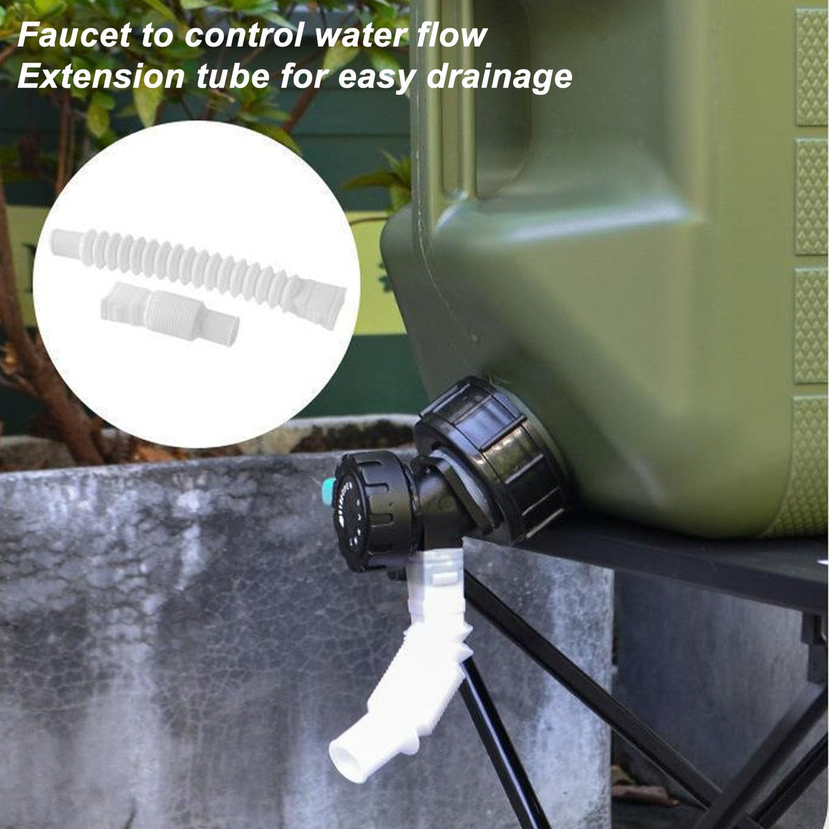 10L Portable Water Jug with Faucet C629