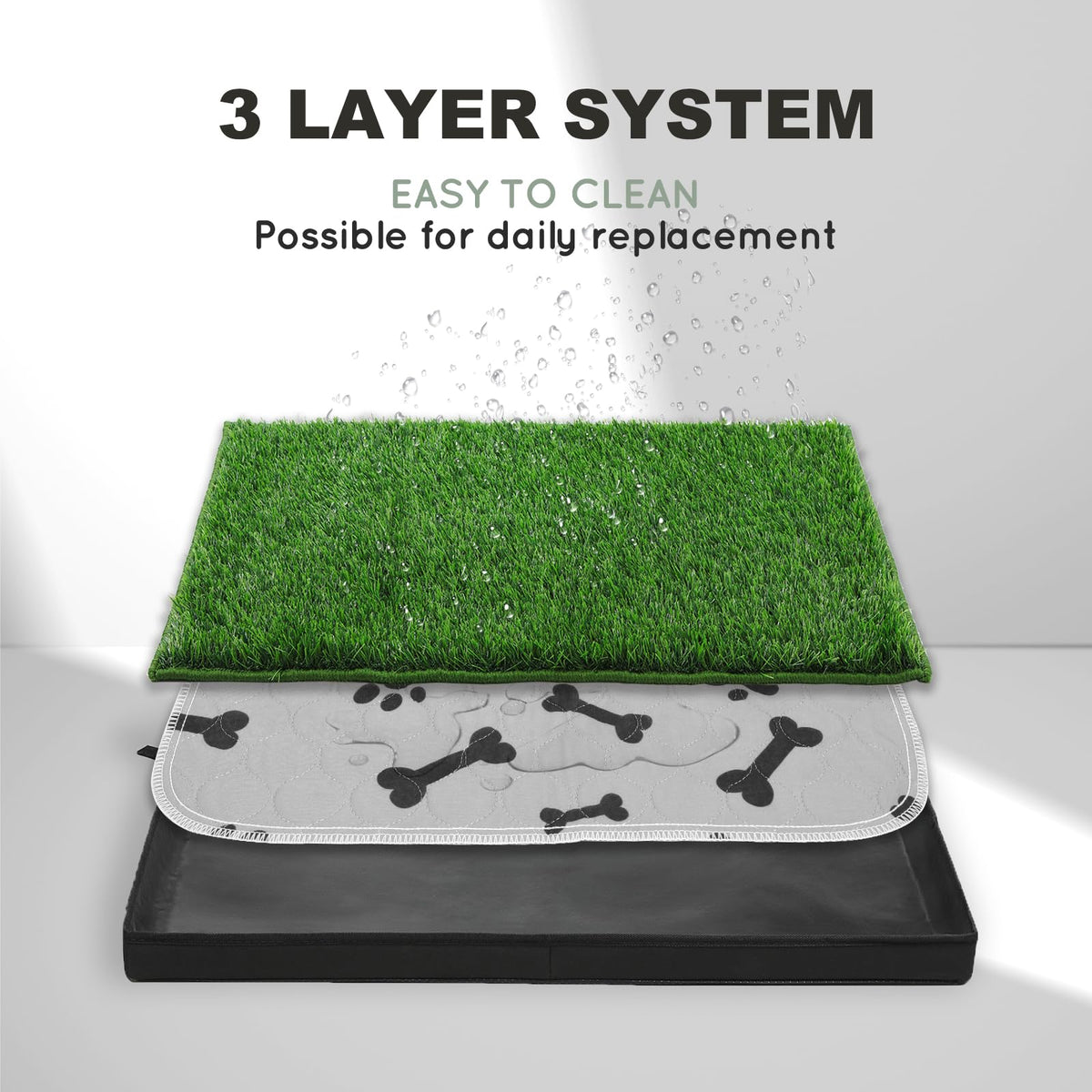 Foldable Dog Litter Box Z849678