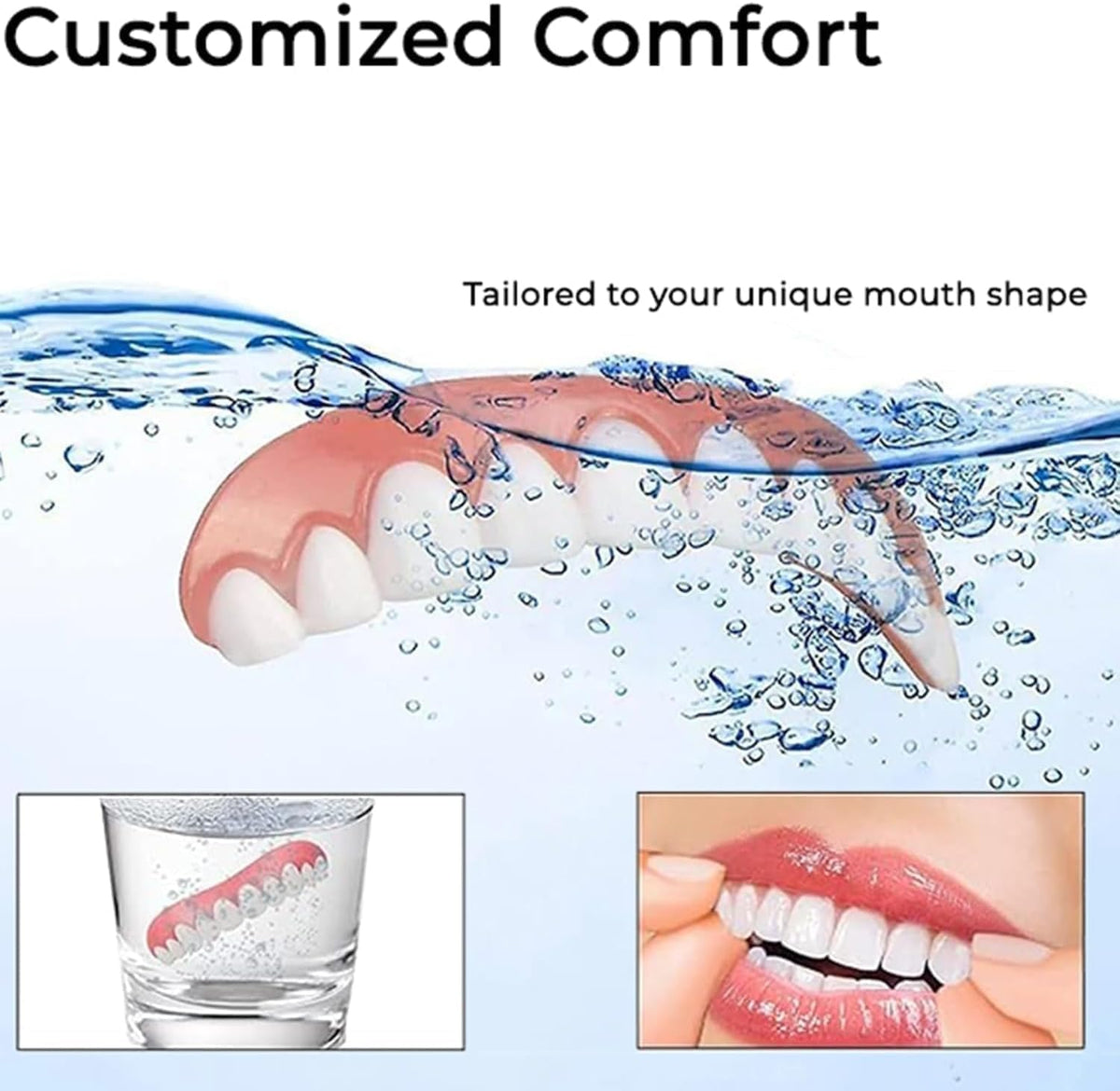 Silicone Denture Set (2pcs) O1903