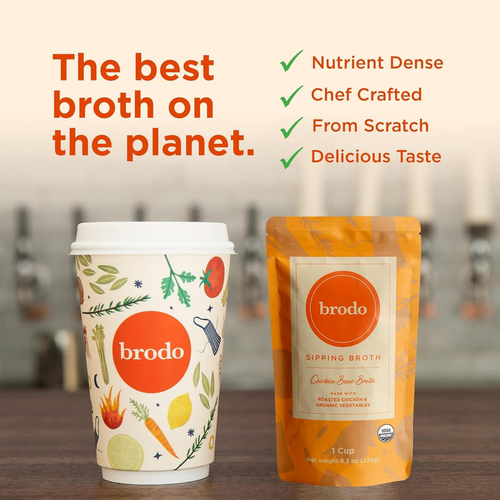 Bone Broth Single-Serve and 25 oz Classic Packs J878651