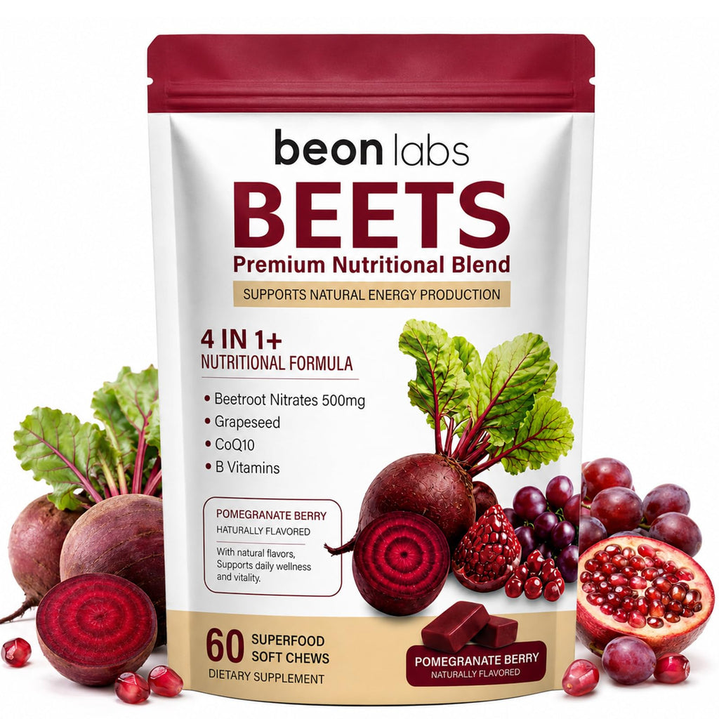 Beet Chews with L-CoQ10 & Grape Seed 60 Chew G63582