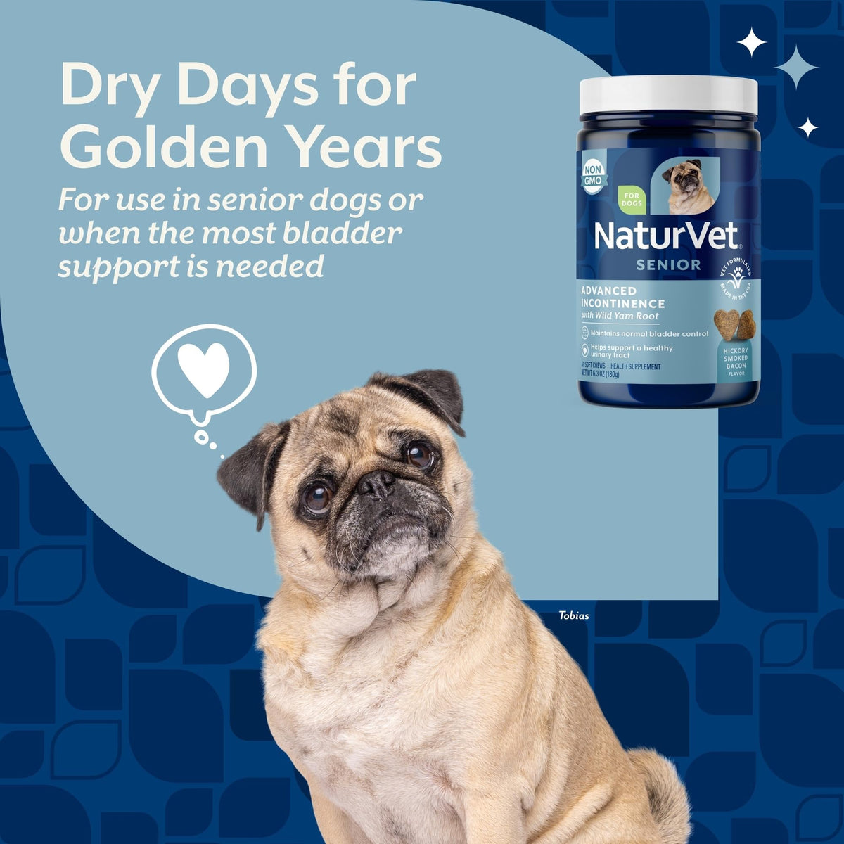 Senior Incontinence Dog Supplement 60 Ct Q352525