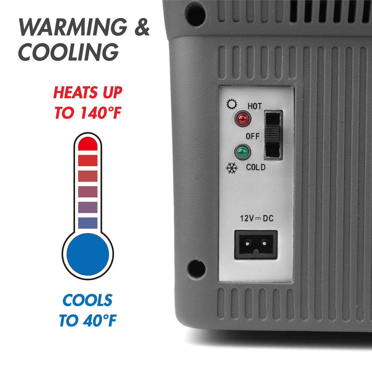 Portable 14 Liter Electric Cooler/Warmer W59675