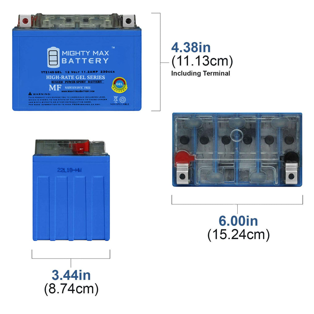 12V 11.2Ah GEL Battery I741