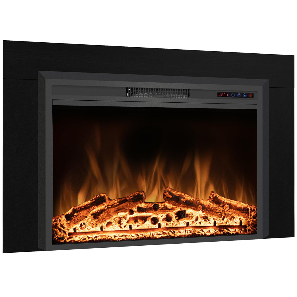 Black Electric Fireplace Trim R677