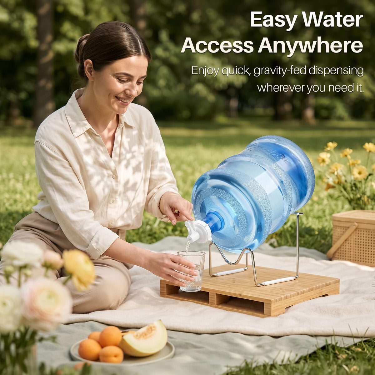 5 Gallon Metal Water Jug Holder X8364