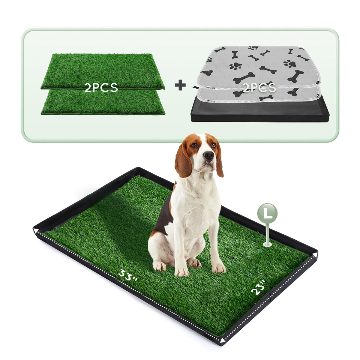 Foldable Dog Litter Box Z849678