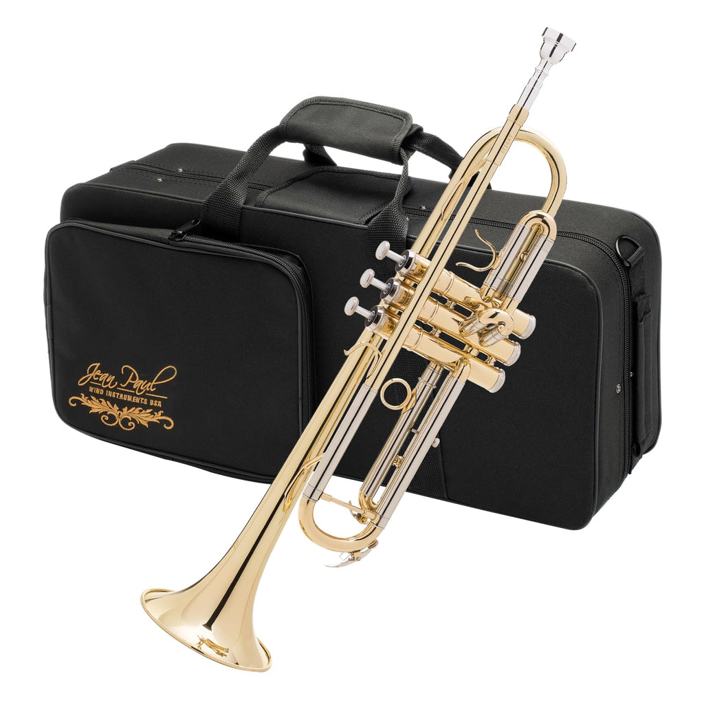 Bb Trumpet with Yellow Brass Bell and Stainless Steel Valves V3188