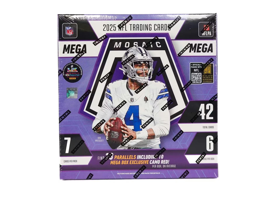 2025 Mosaic Football Trading Card Box L484963