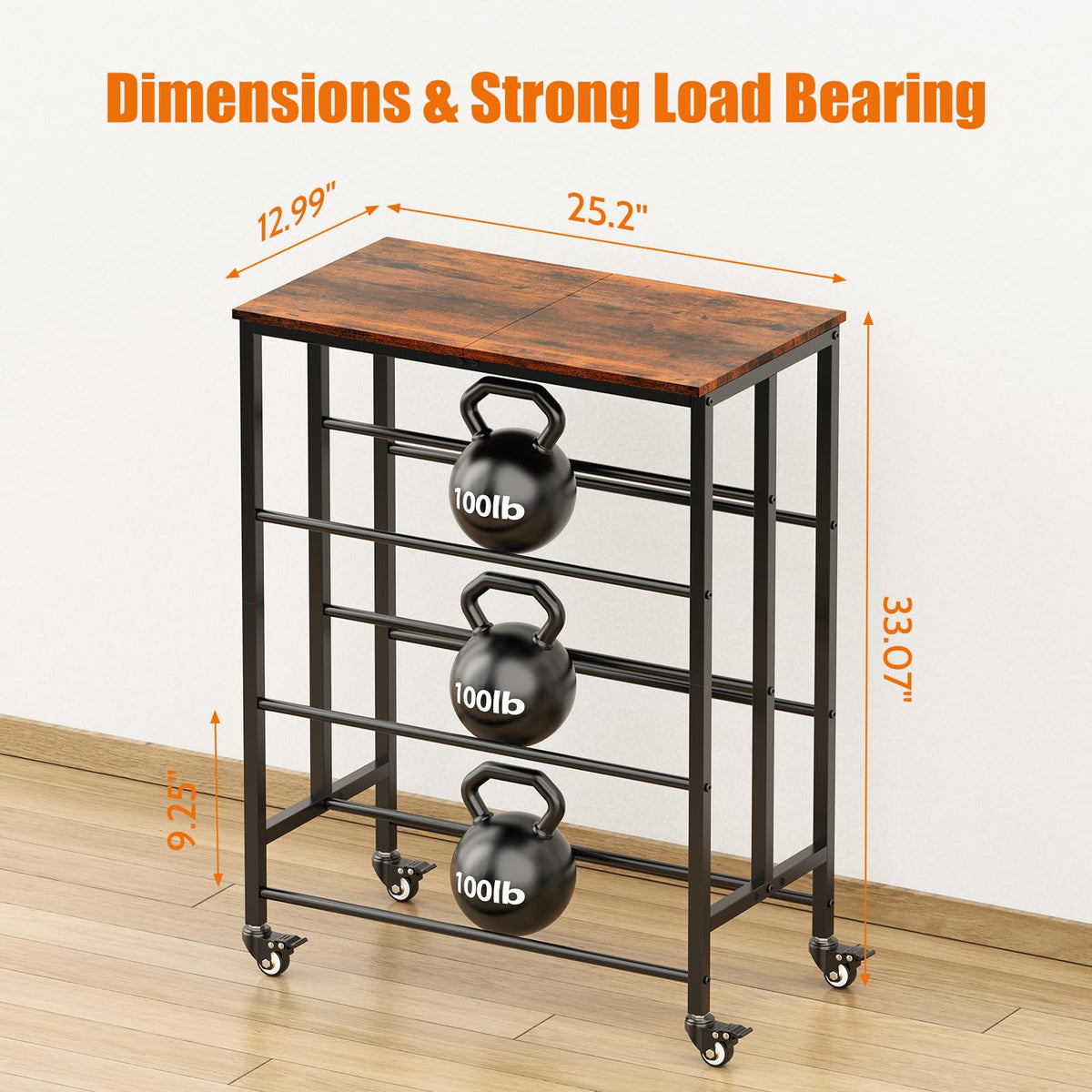 3D Printer Filament Storage Rack Cart Z679