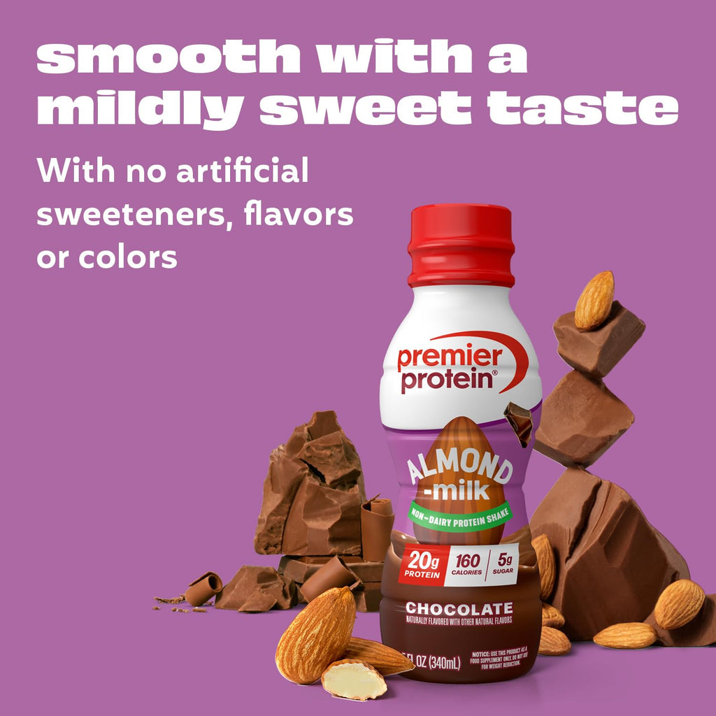 Chocolate Almondmilk Protein Shake 12 Pack Q8295