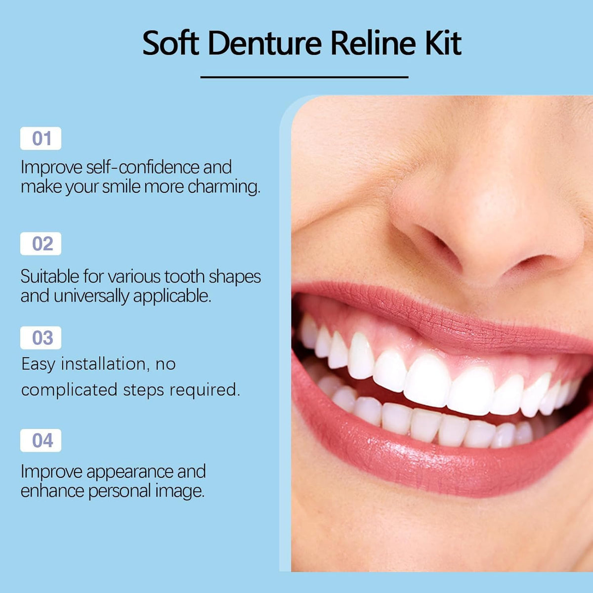 Silicone Denture Set (2pcs) O1903