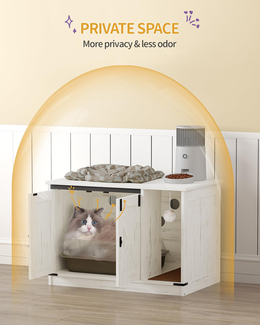 Cat Litter Box Enclosure Z8854