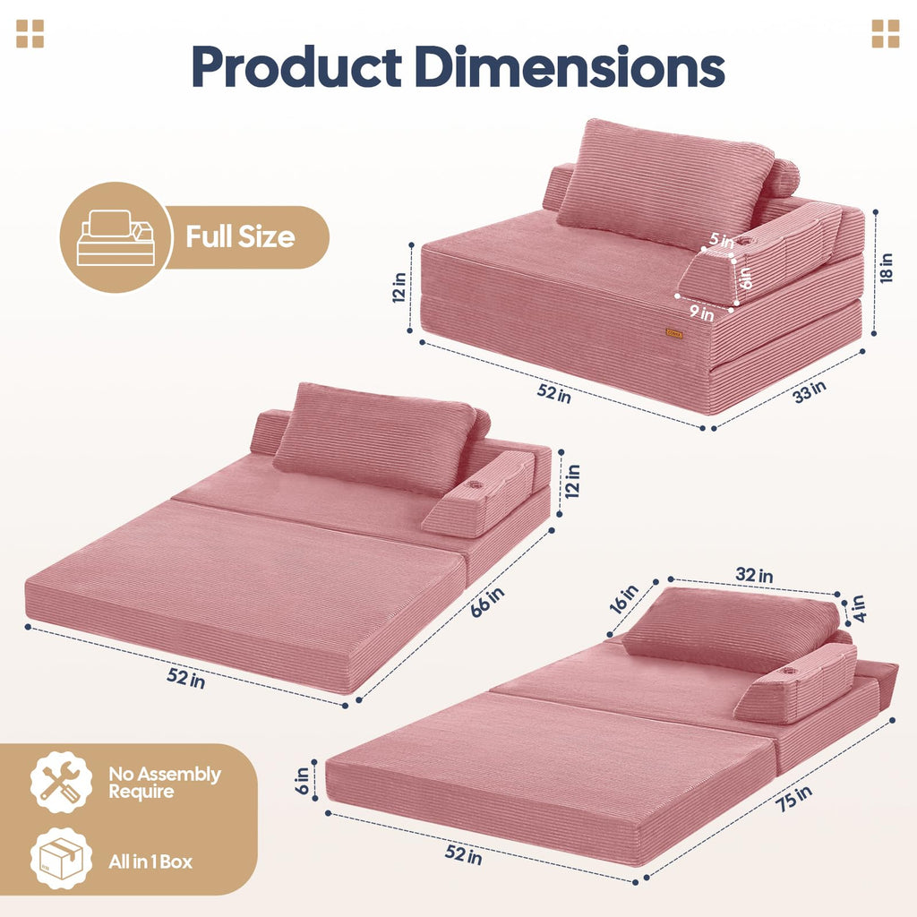 Folding Sofa Bed Chair O846503
