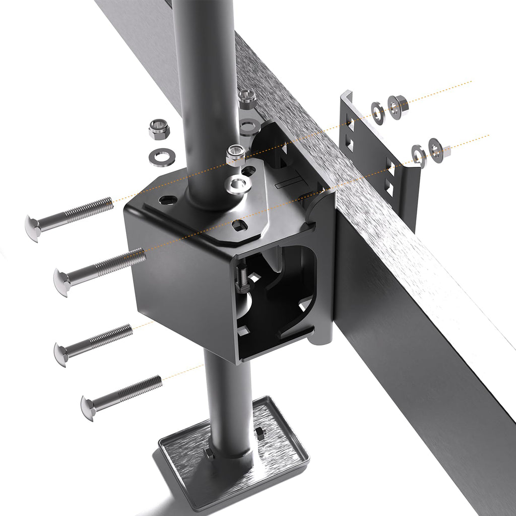 Heavy Duty Trailer Jack Relocation Kit E3418