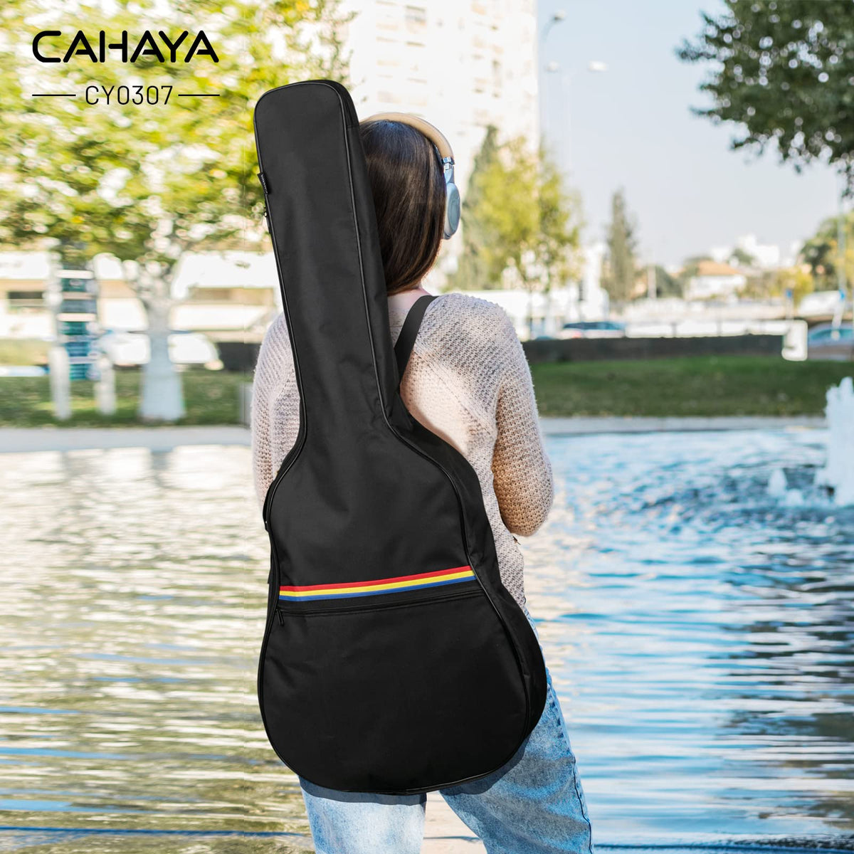 Acoustic Guitar Dust Cover 38-41 in Soft Gig Bag U296