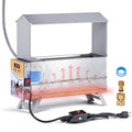 Heated 2 Gallon Stainless Steel Chicken Waterer Q717783