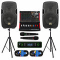 10" UHF PA System with Wireless Microphone G2346