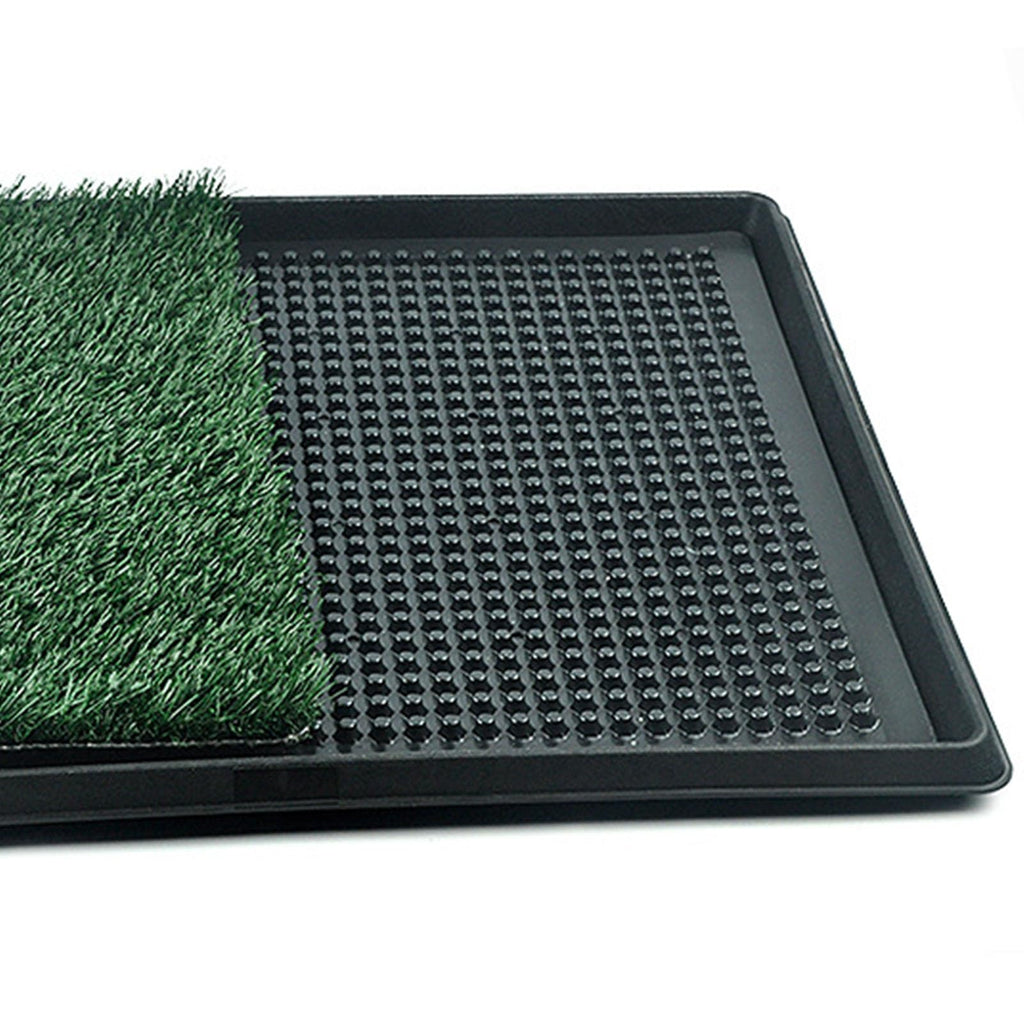 Dog Grass Pad with Tray, 25 x 20 inch M11699