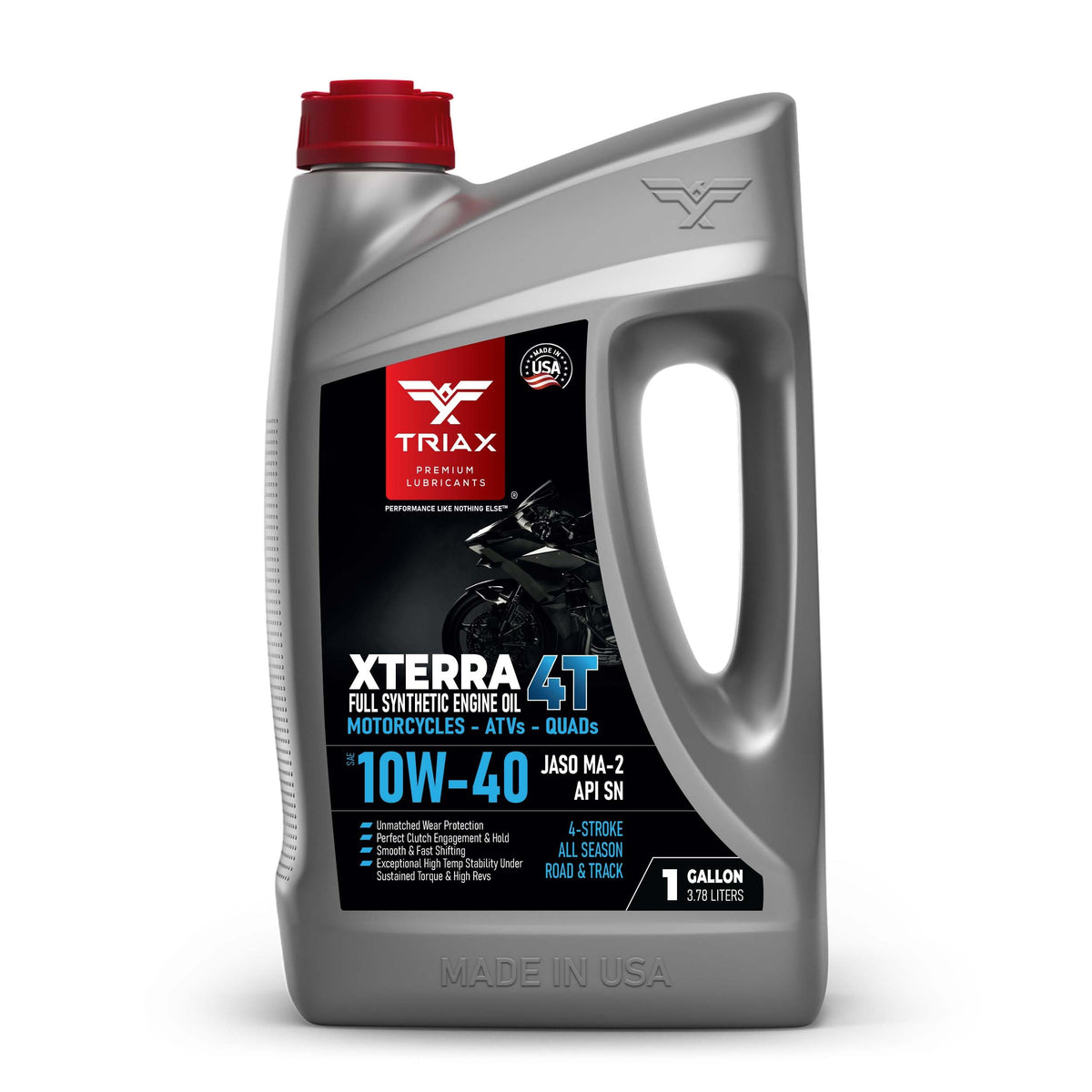 10W-40 Full Synthetic 4 Stroke Engine Oil 1 Gallon J4163