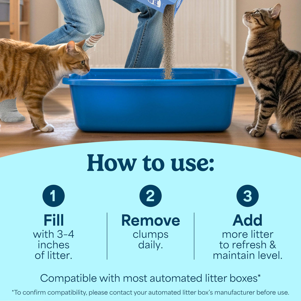 Light Weight Clumping Litter 11.5 lb. 2Pk P795