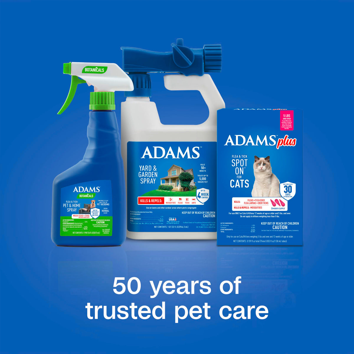 Flea and Tick Prevention Spot On for Cats 3 Pack U18531
