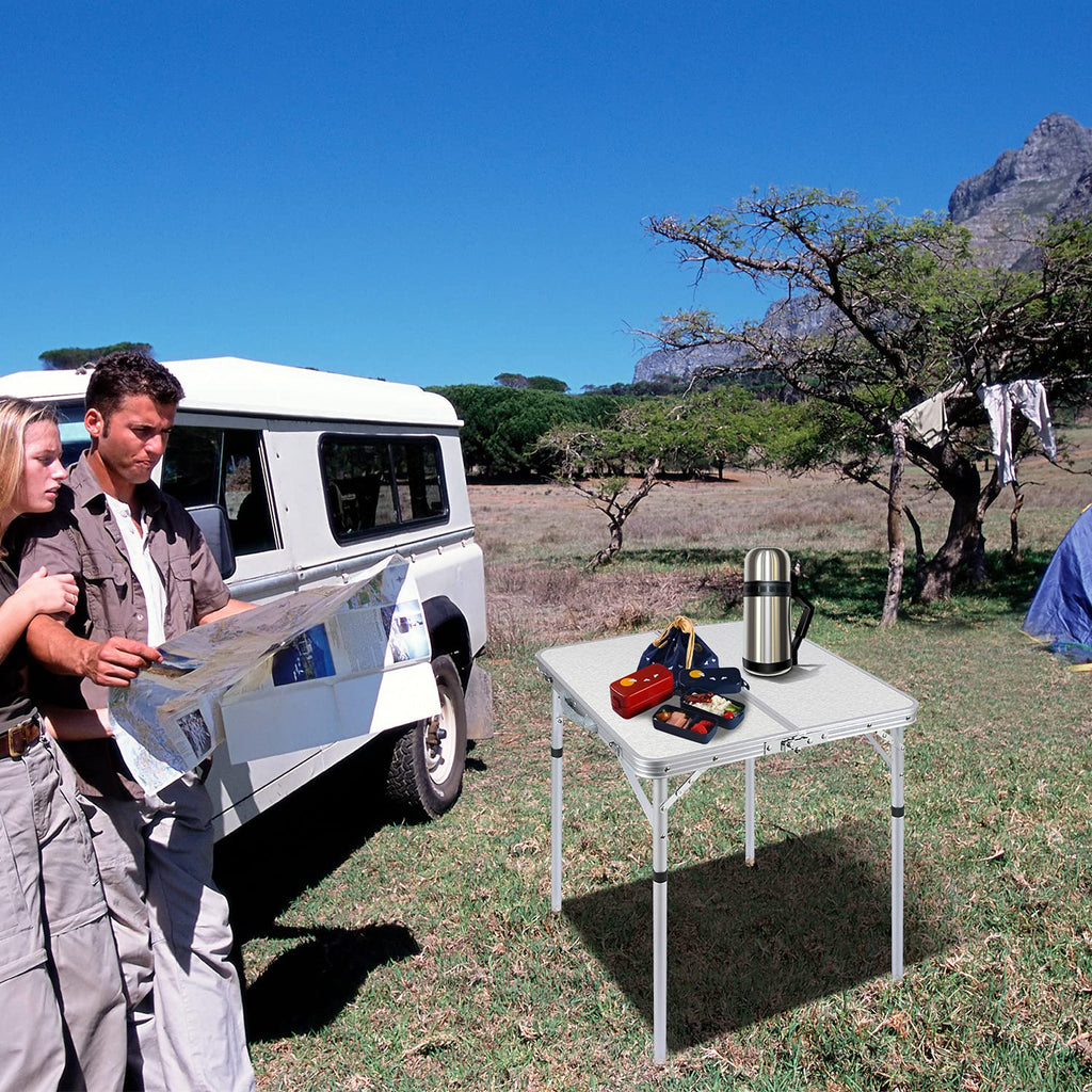 Small Square Folding Aluminum Camping Table X565801