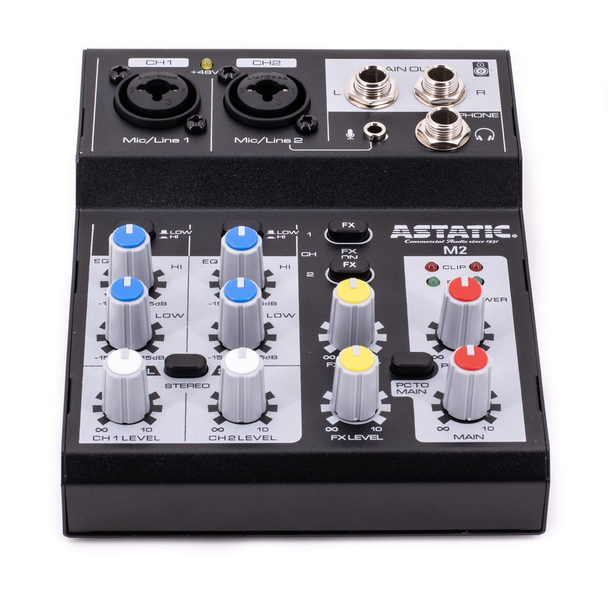 2-Channel Mixer with USB Interface S772