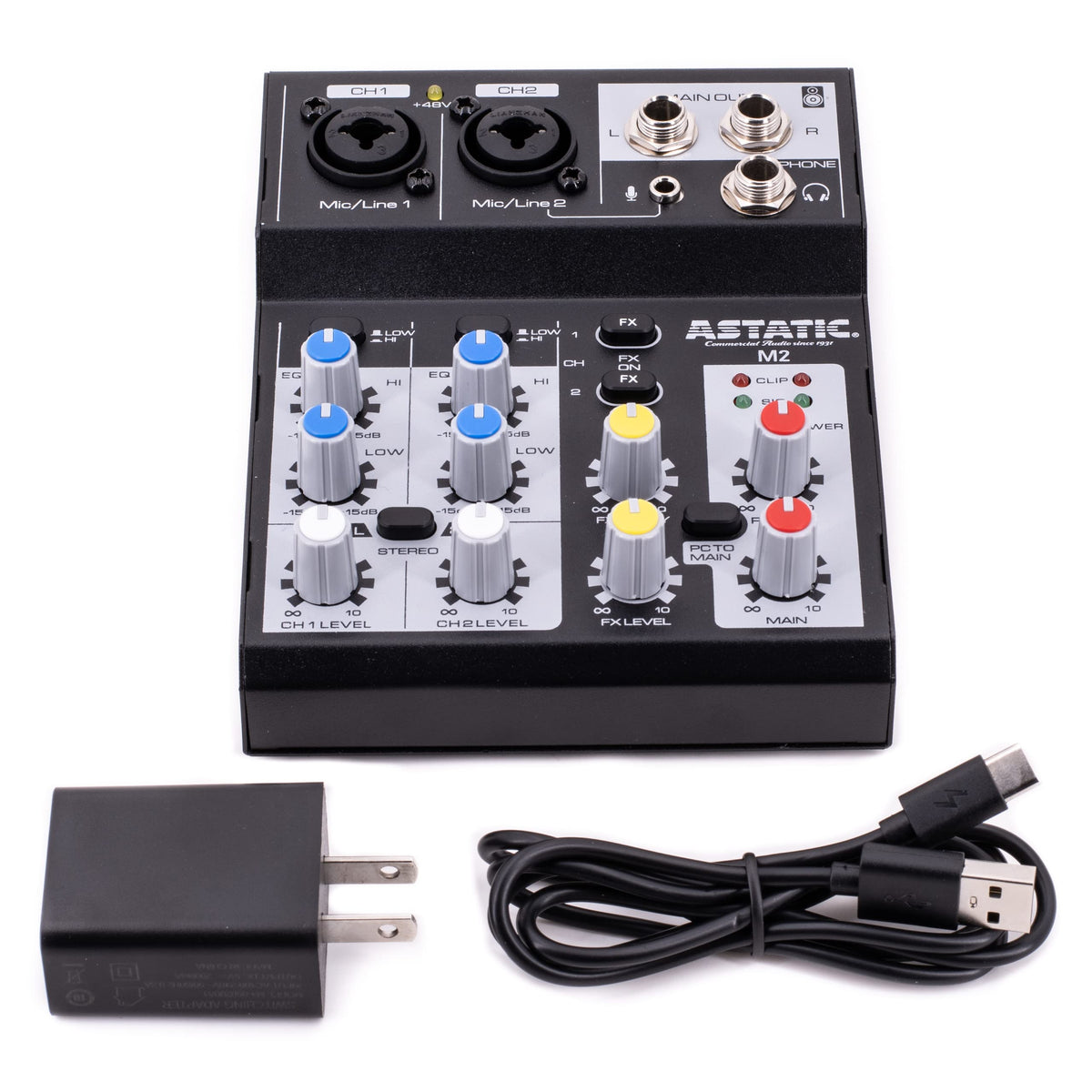 2-Channel Mixer with USB Interface S772