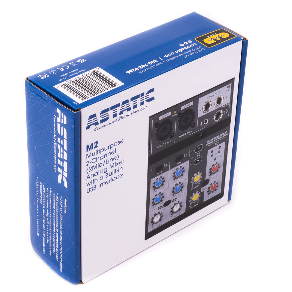 2-Channel Mixer with USB Interface S772