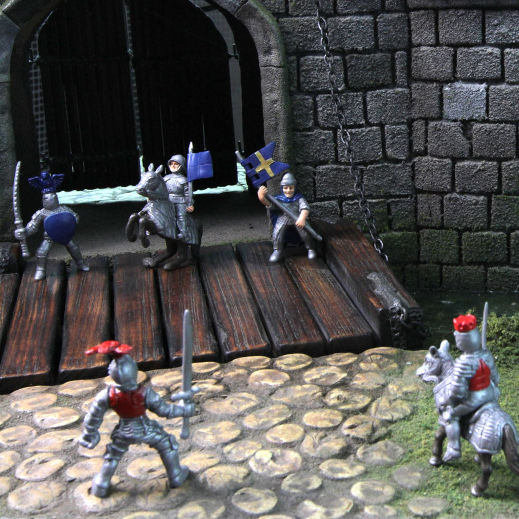 9 Medieval Knight & Dragon Toy Set F759306