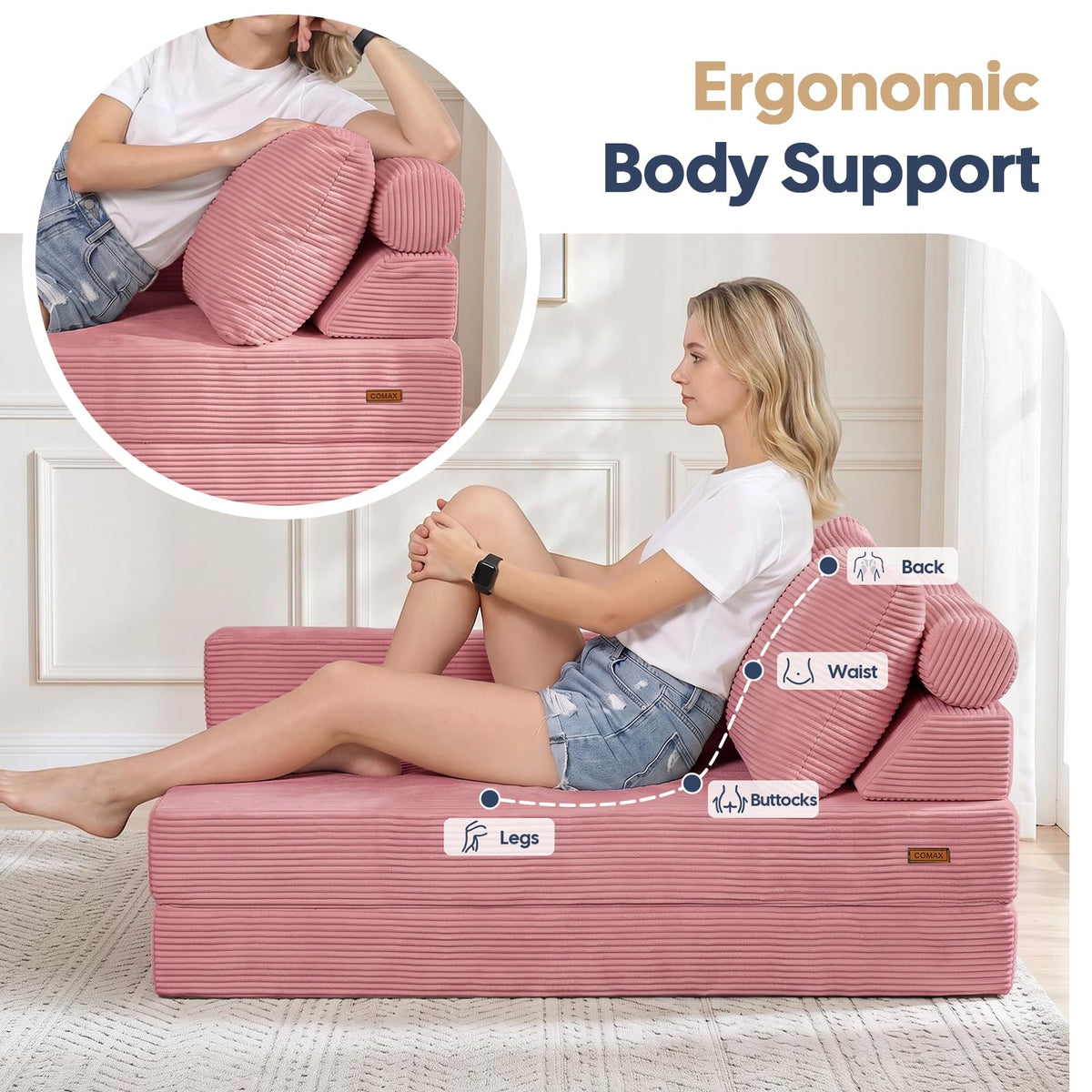 Folding Sofa Bed Chair O846503