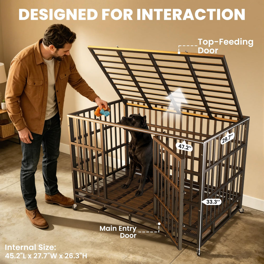48 Inch Heavy Duty Dog Crate S94847