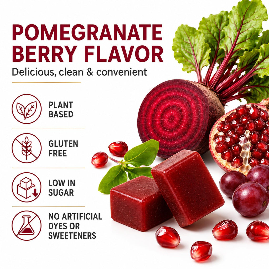 Beet Chews with L-CoQ10 & Grape Seed 60 Chew G63582