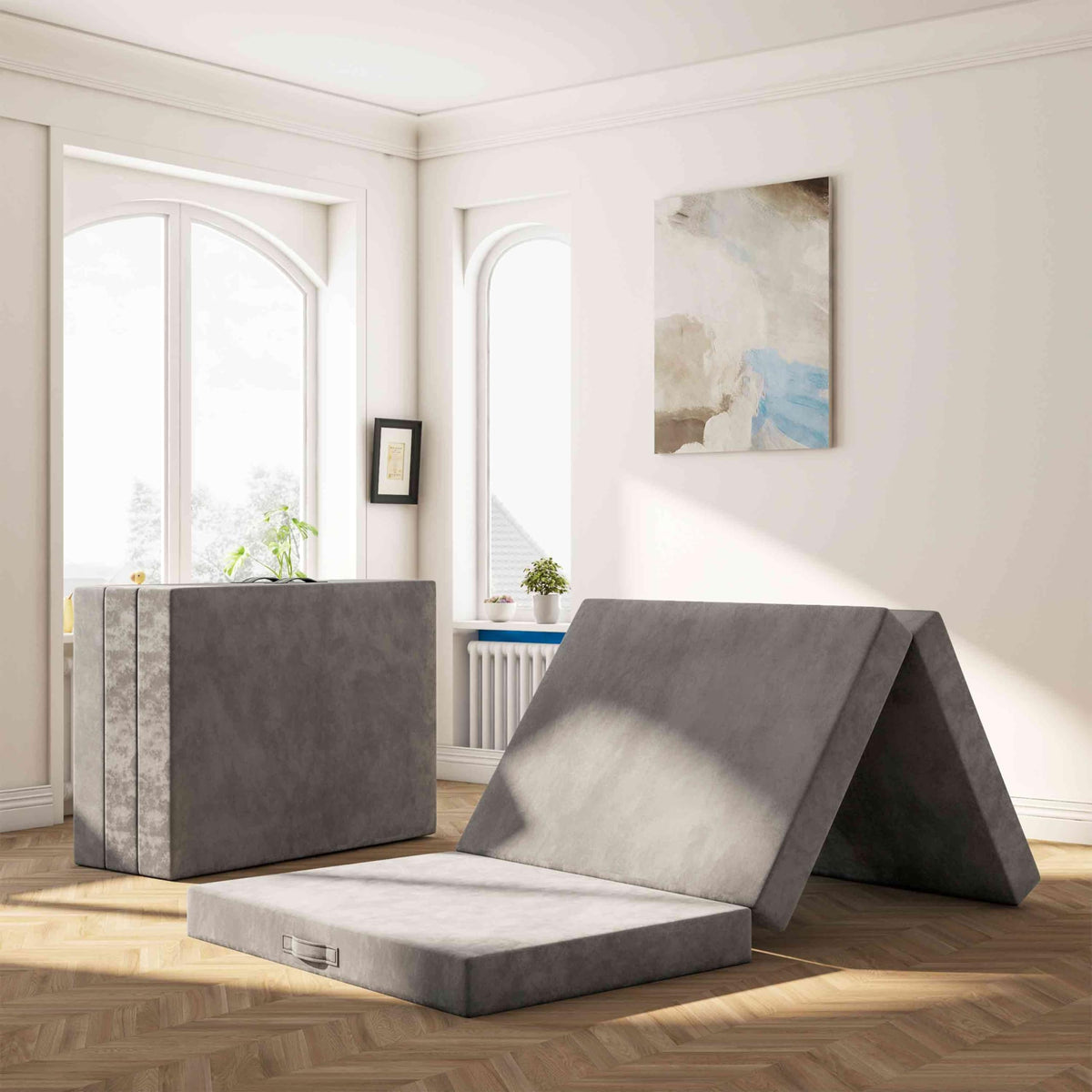 4 Inch Twin Tri-Fold Mattress Topper X50185