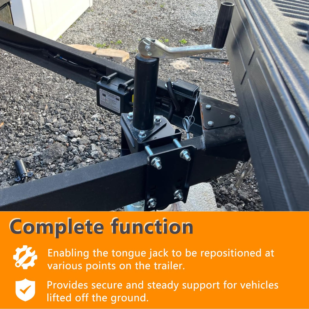 Heavy Duty Trailer Jack Relocation Kit E3418