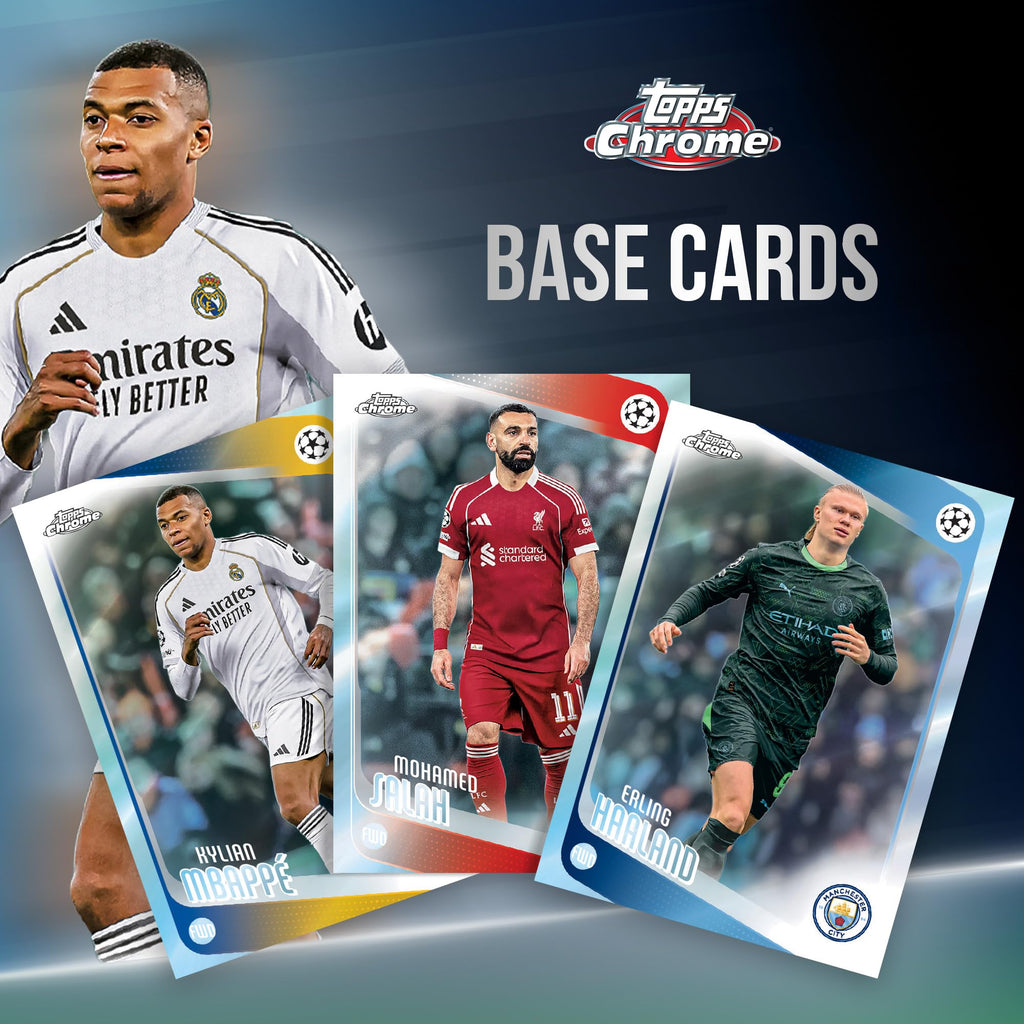 Topps Chrome UEFA Club Competitions Soccer Mega Box Q50254
