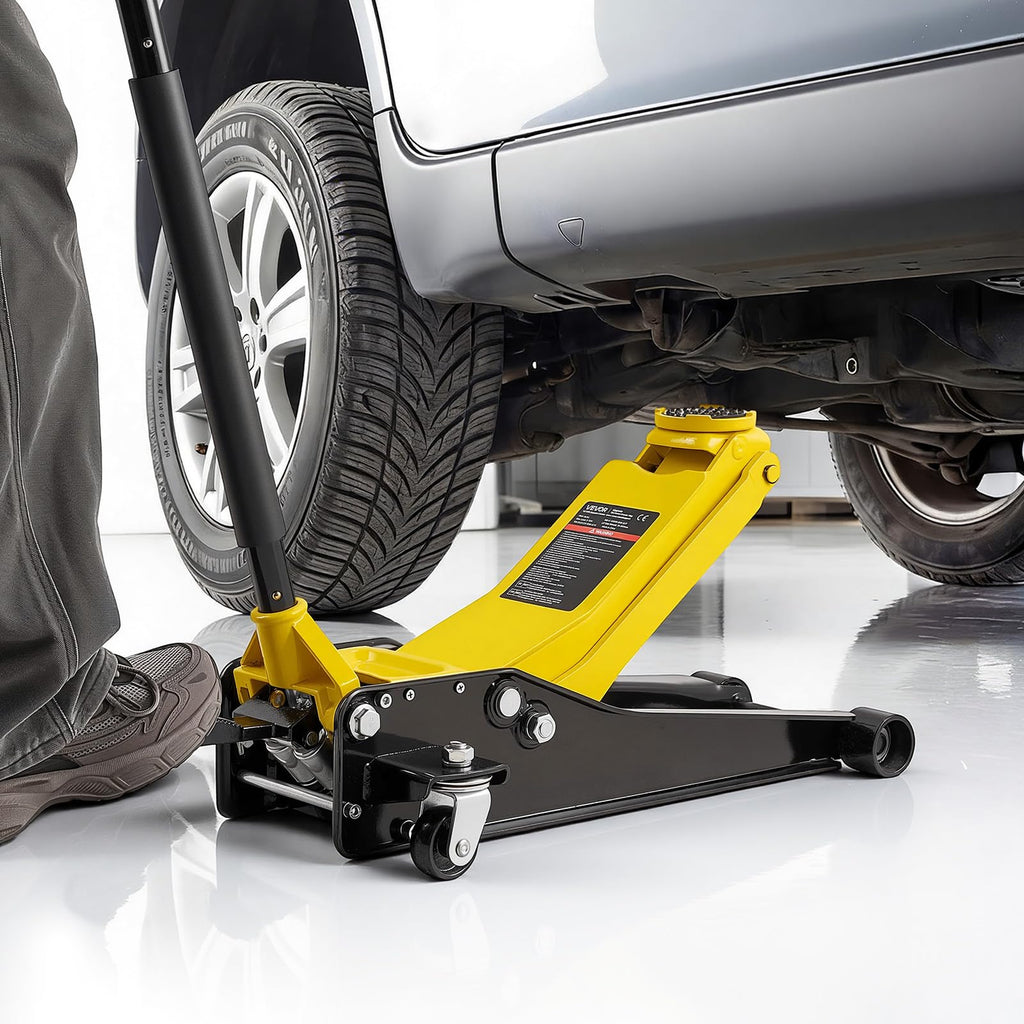 3 Ton Steel Hydraulic Floor Jack with SUV Adapter O733