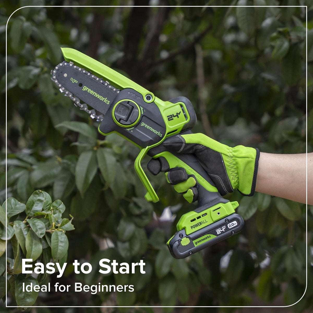24V 4 in Mini Chainsaw P98097