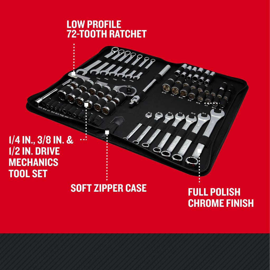 66 Piece Mechanics Tool Set U5825