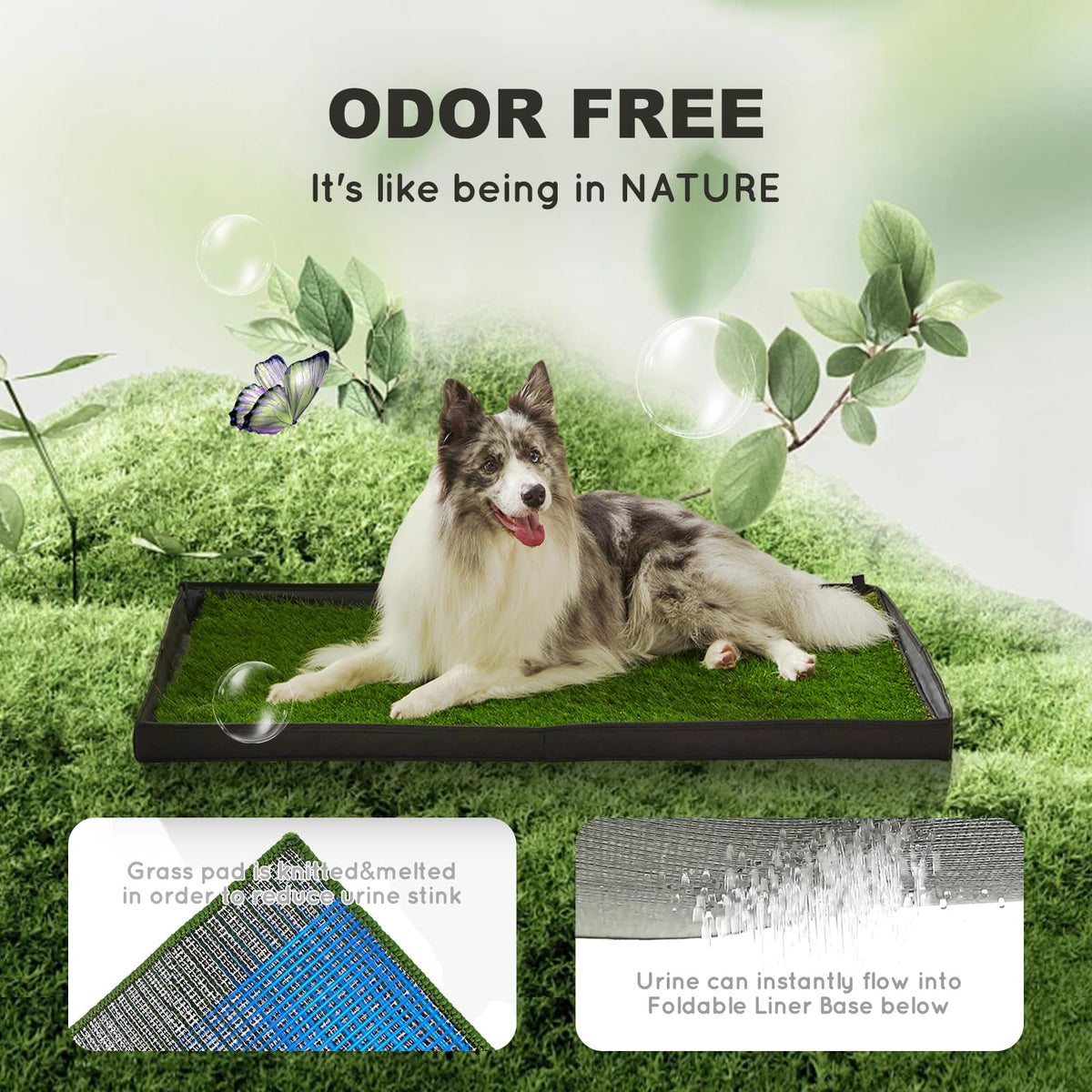 Foldable Dog Litter Box Z849678