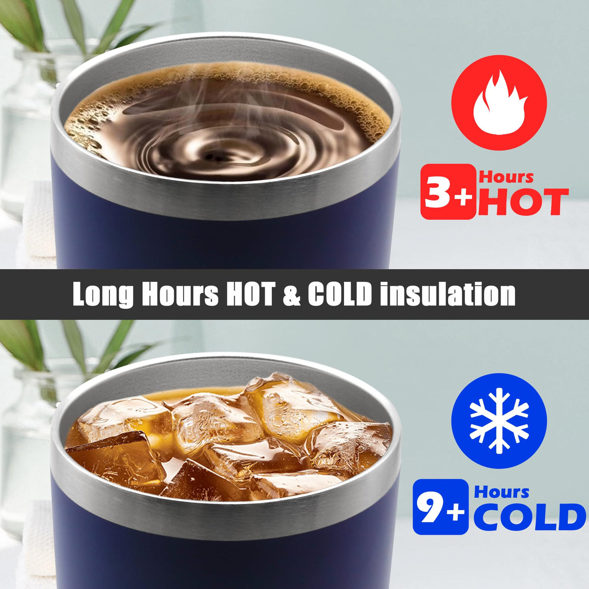 20oz Insulated Stainless Steel Tumbler with Lid C241289