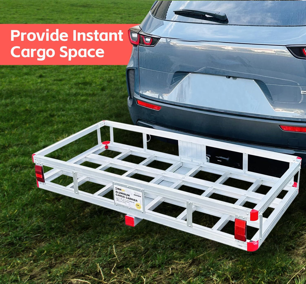 Aluminum Cargo Carrier 500 lb Capacity for 2" Hitches G62813
