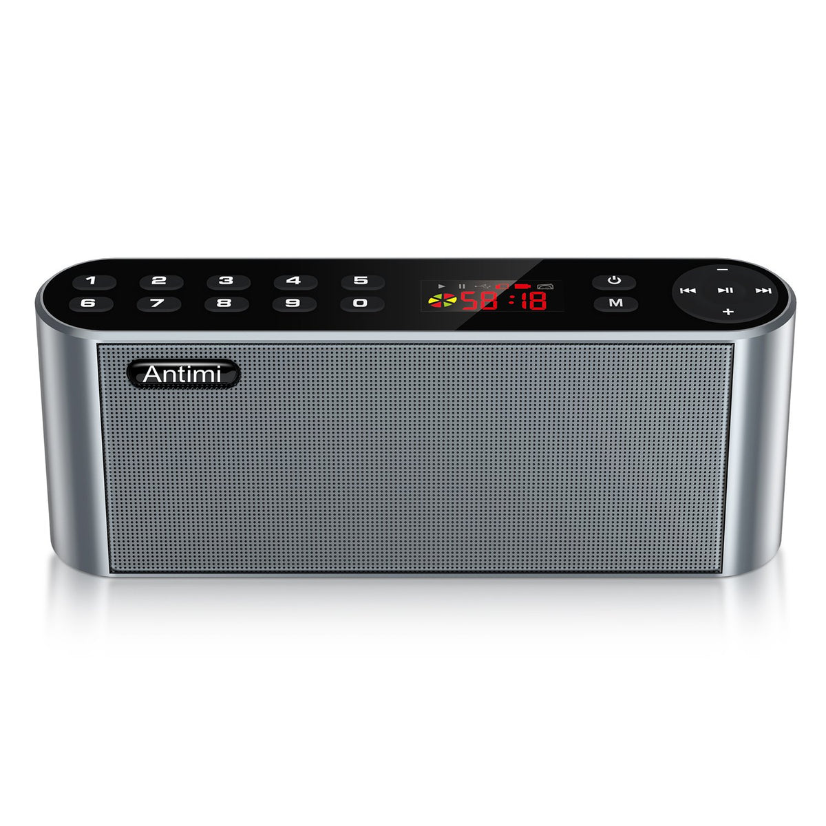 Portable Bluetooth FM Radio MP3 Player Wireless Speaker G4686